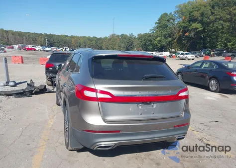 2017 Lincoln Mkx Reserve z USA, uszkodzony, nr VIN 2LMPJ6LR1HBL28823